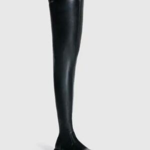 Black Over-the-Knee Women's Boots